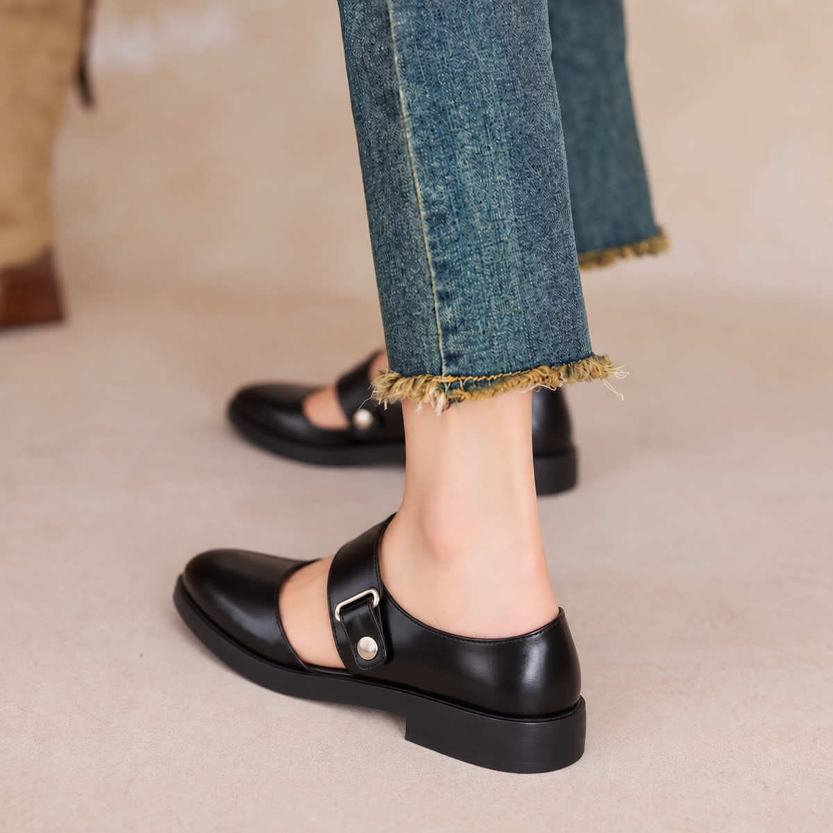 Norea - Zapato chic de piel