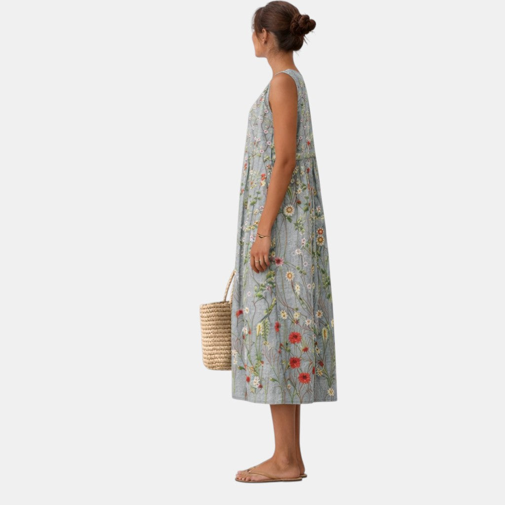 Asta - Vestido midi del día a día