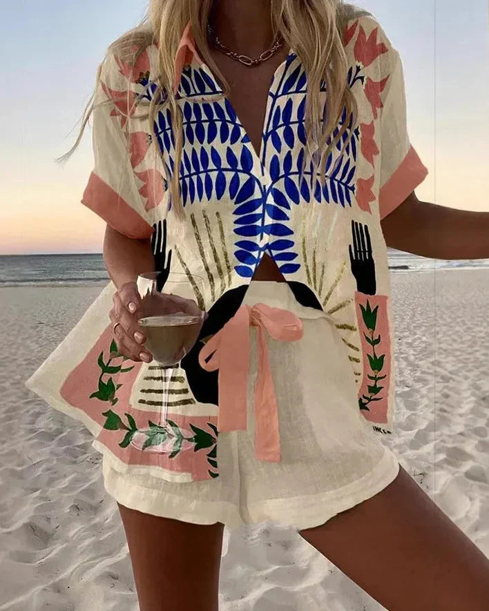 AZURE | Conjunto coordinado de verano