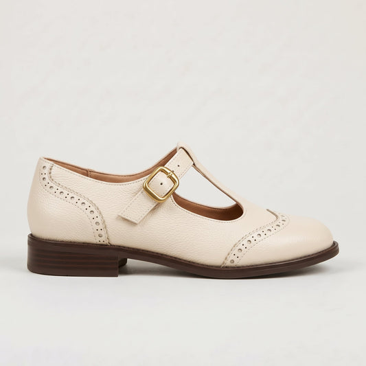 Adèle - Zapato retro de piel