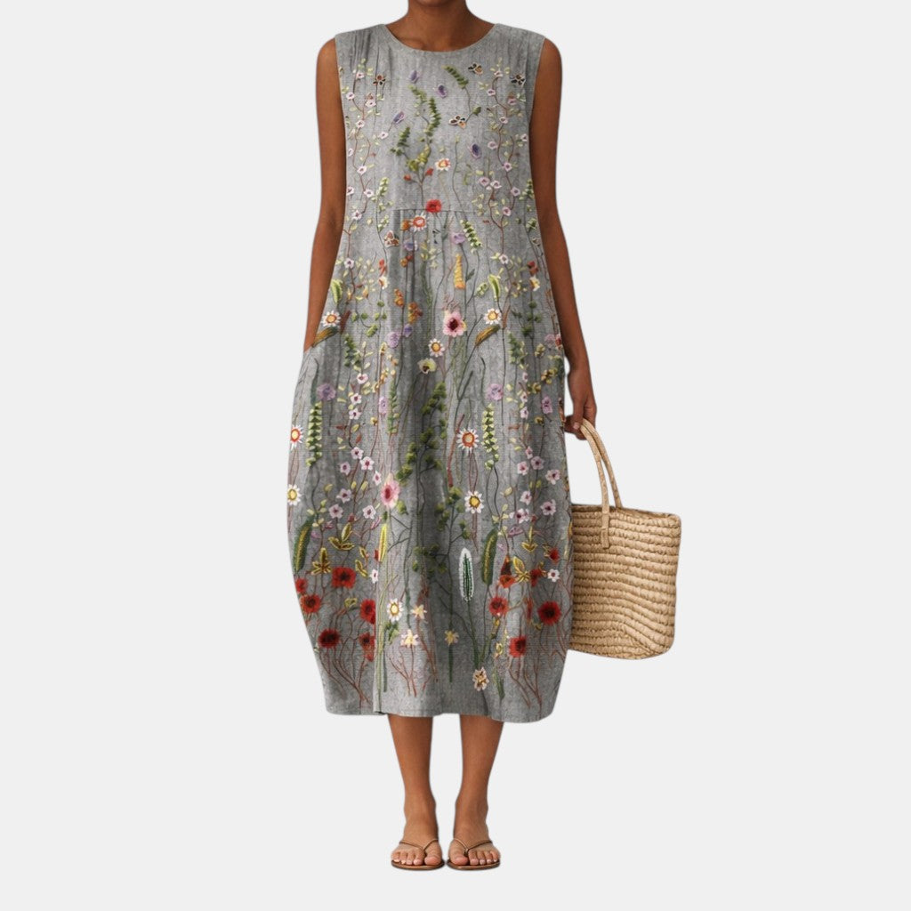 Asta - Vestido midi del día a día
